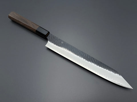 Nigara Hamono SG2 Kurouchi Tsuchime Kiritsuke Sujihiki 255mm