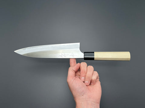 Naoki Mazaki White #2 Migaki Gyuto 210mm