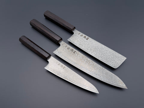 Hatsukokoro Hikari SLD Kurozome Damascus Bundle