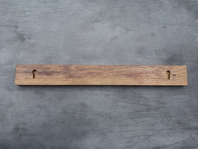 Walnut knife rack