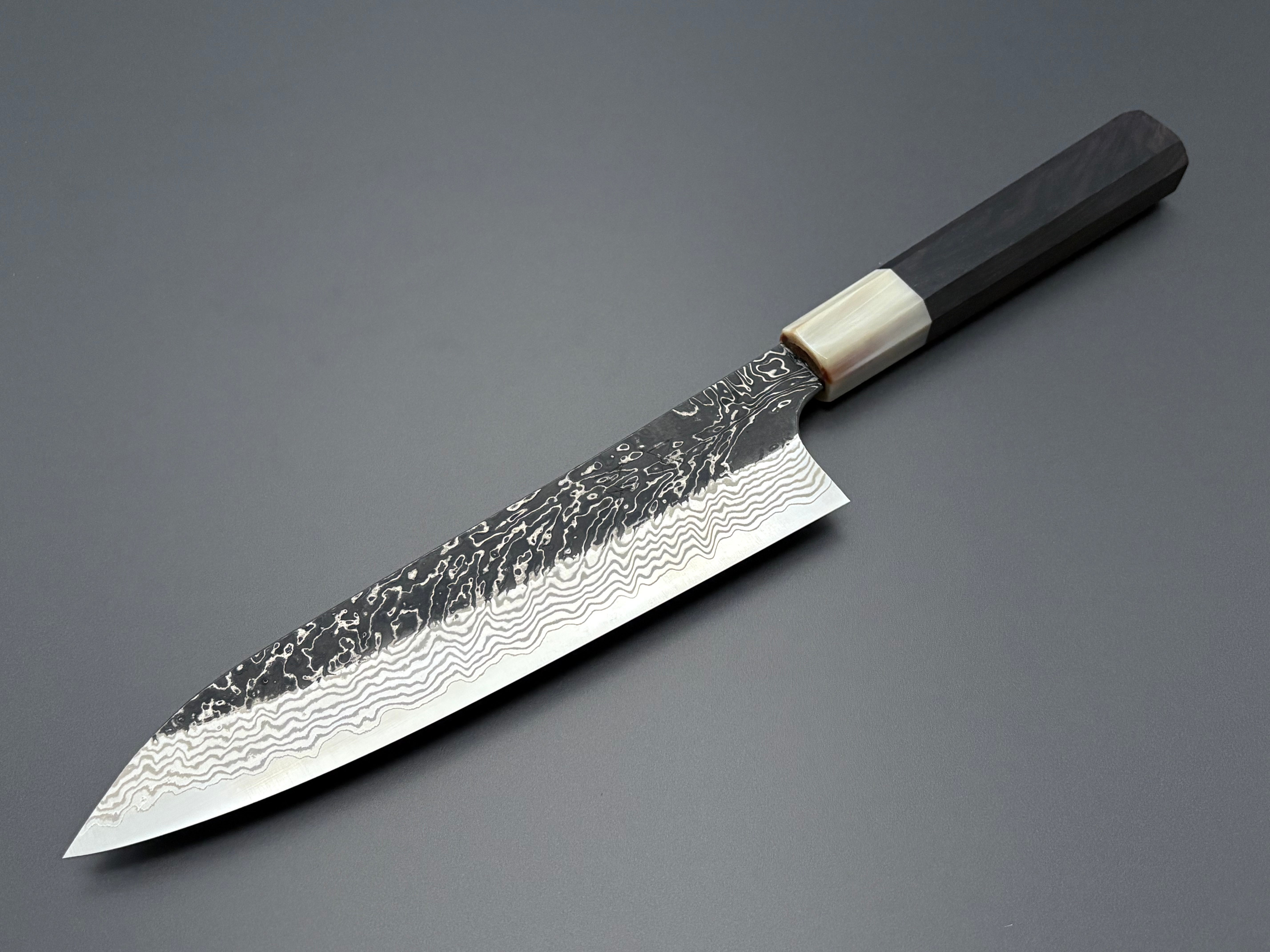 Hatsukokoro SLD Kurouchi Blast Gyuto 210mm