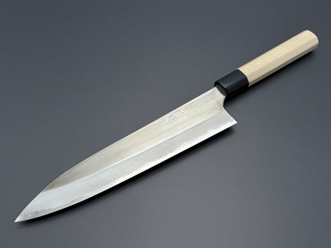 Naoki Mazaki White #2 Migaki Gyuto 240mm