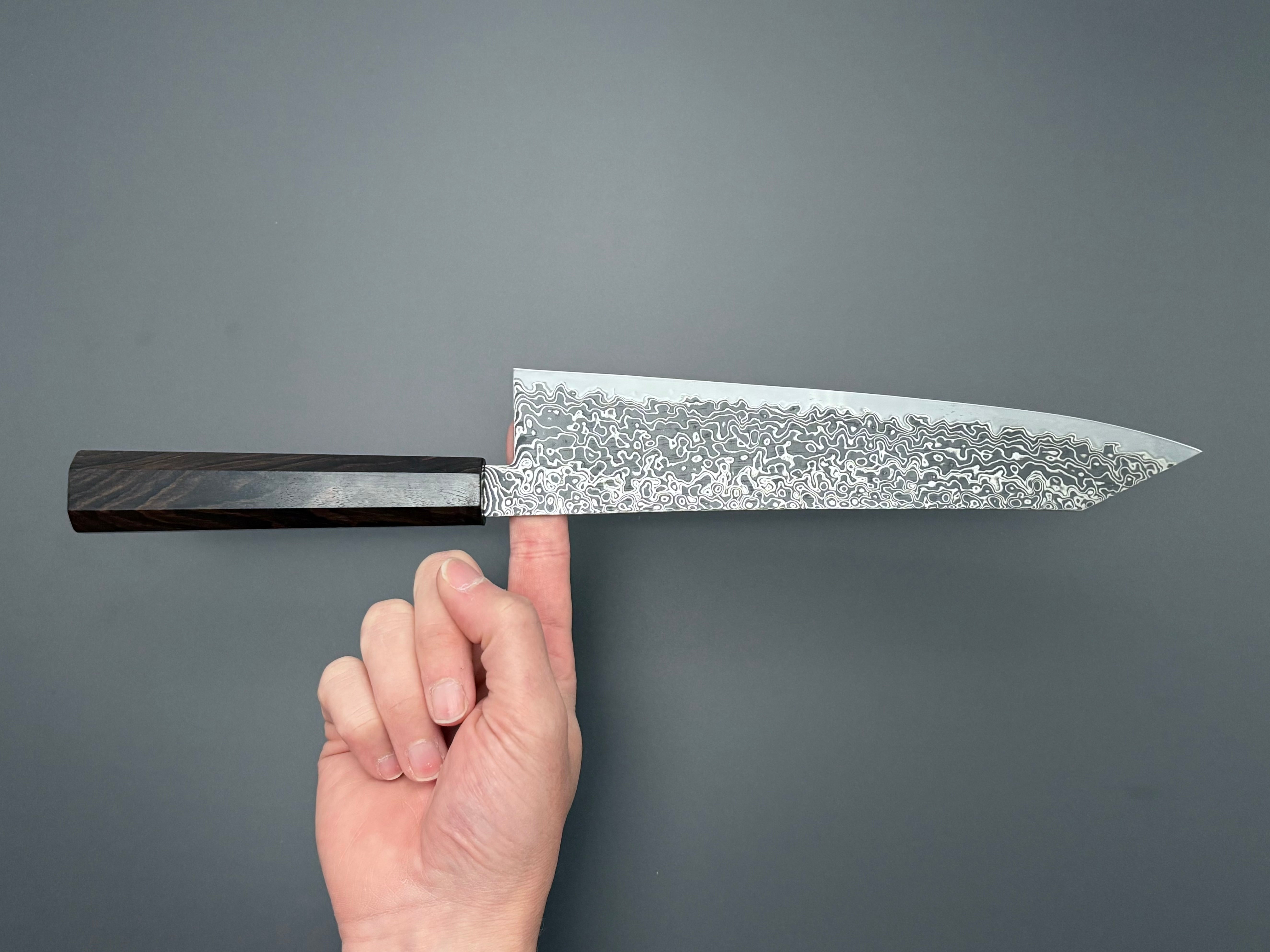 Hatsukokoro Ryuhyo SG2 Damascus Kiritsuke Gyuto 240mm