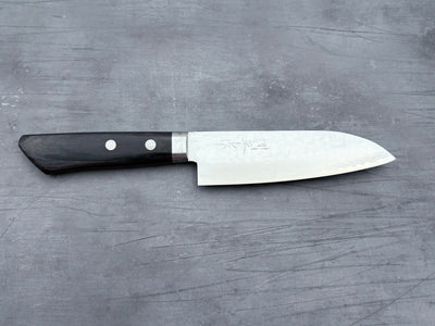 Masutani Hamono V10 Tsuchime Damascus Ko-Santoku