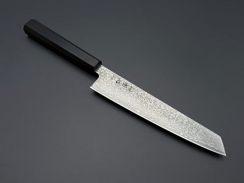 Hatsukokoro Hikari SLD Kurozome Damascus Kiritsuke Sujihiki 205mm