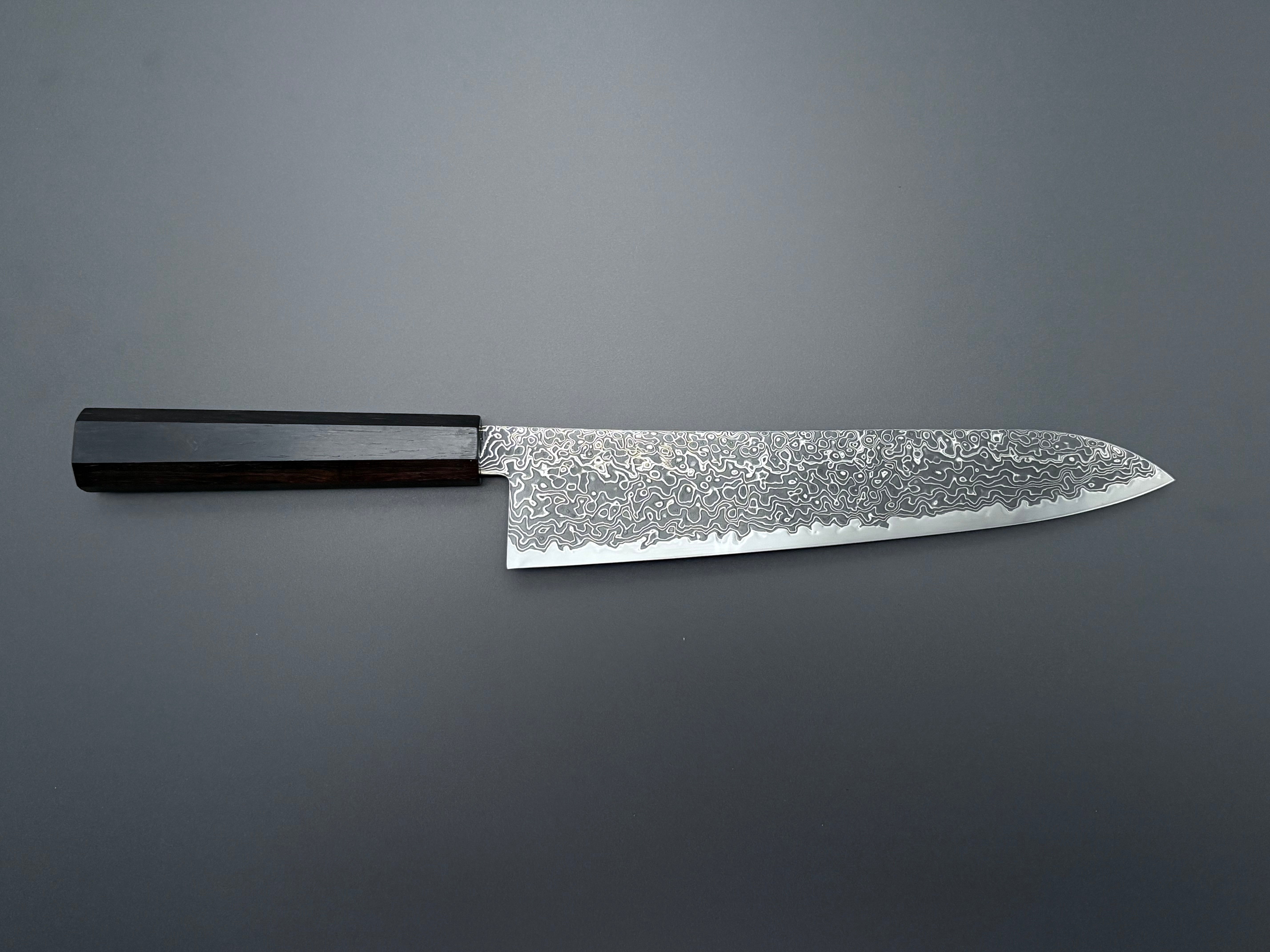 Hatsukokoro Ryuhyo SG2 Damascus Gyuto 240mm