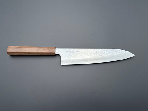Makoto Kurosaki VG7 Damascus Tsuchime Gyuto 210mm