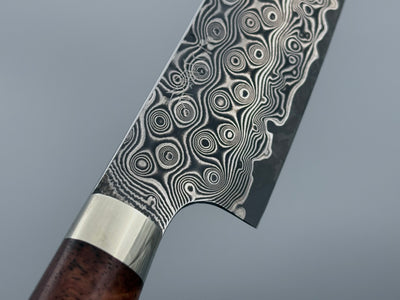 Nigara Hamono SG2 Damascus Kiritsuke Petty 150mm