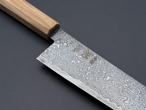 Hatsukokoro Ryuhyo SG2 Damascus Kiritsuke Gyuto 210mm