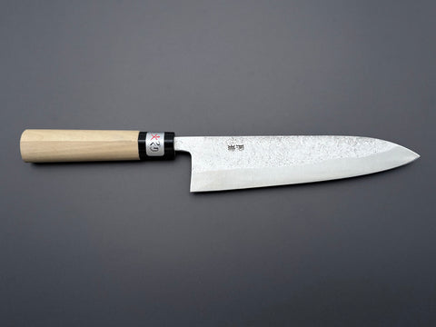 Fujiwara Nashiji Shirogami #1 Gyuto 195mm