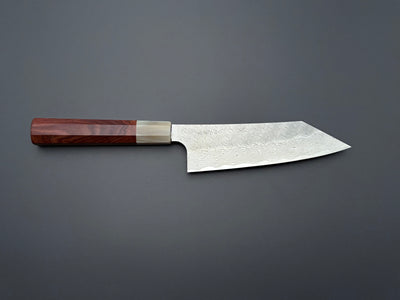 Nigara Hamono SG STRIX Damascus Bunka X Knifehandle37