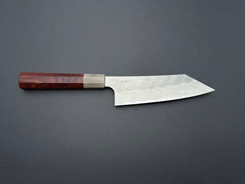 Nigara Hamono SG STRIX Damascus Bunka X Knifehandle37