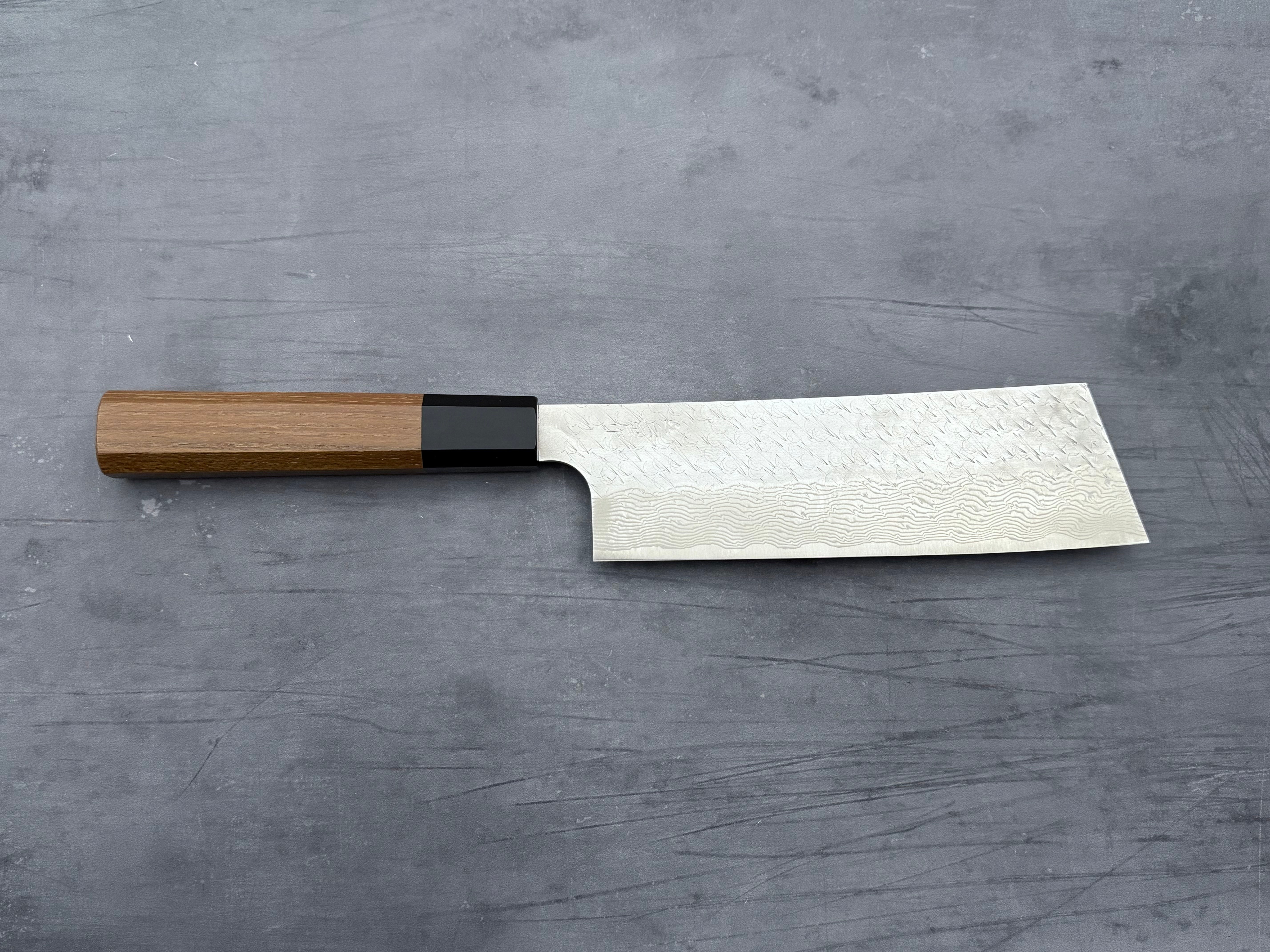 Nigara Hamono SG STRIX Damascus Nakiri