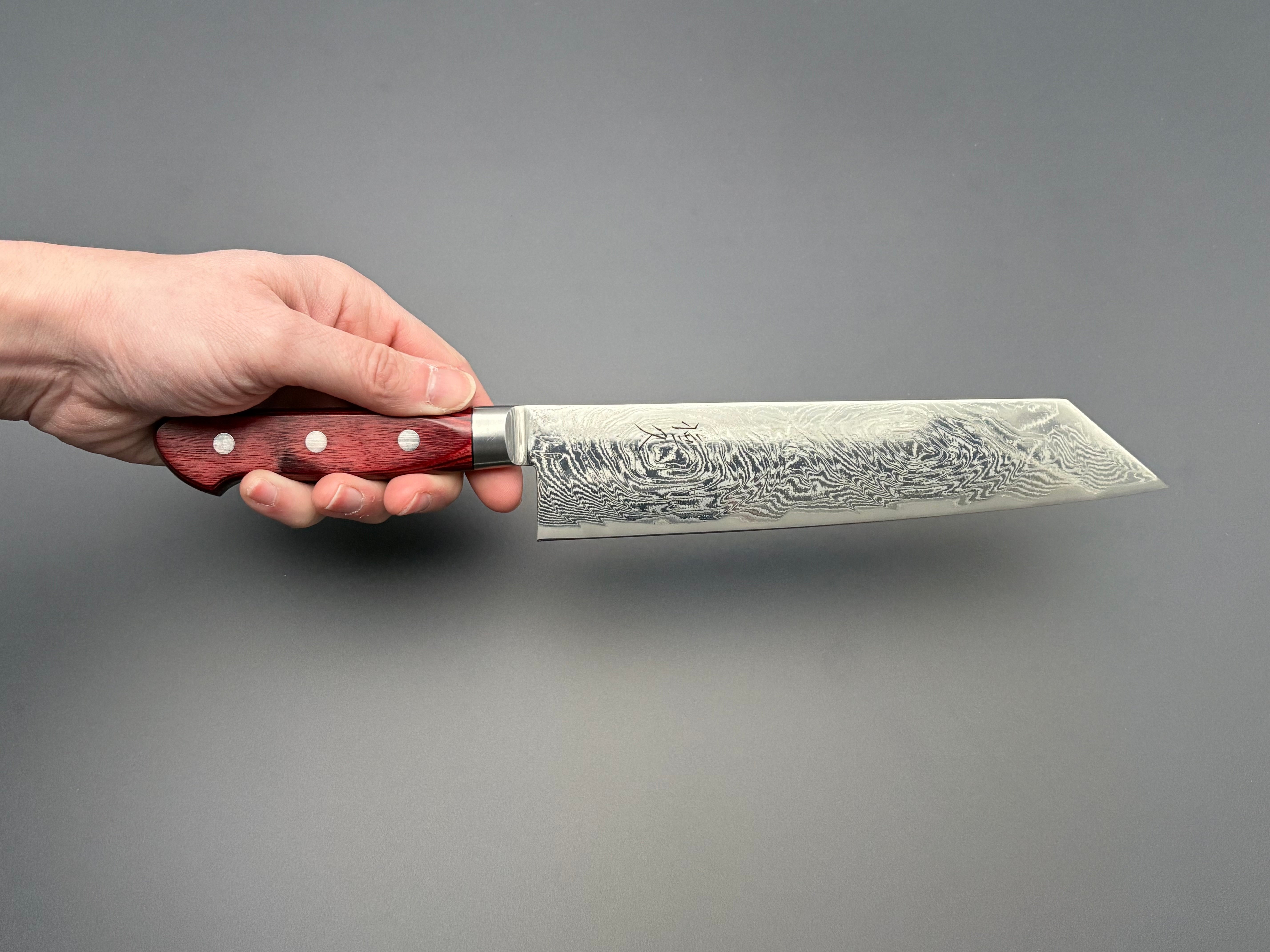 Tsunehisa AUS10 Damascus Kiritsuke Gyuto 210mm