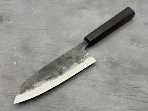 Hatsukokoro Kurogane Blue #2 Santoku