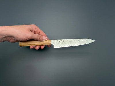 Hatsukokoro Ryuhyo SG2 Damascus Petty 150mm