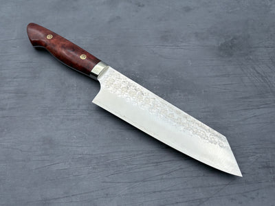 Yoshimi Kato SG2 Tsuchime Bunka with karin wood handle