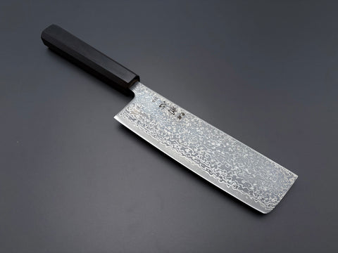 Hatsukokoro Hikari SLD Kurozome Damascus Nakiri