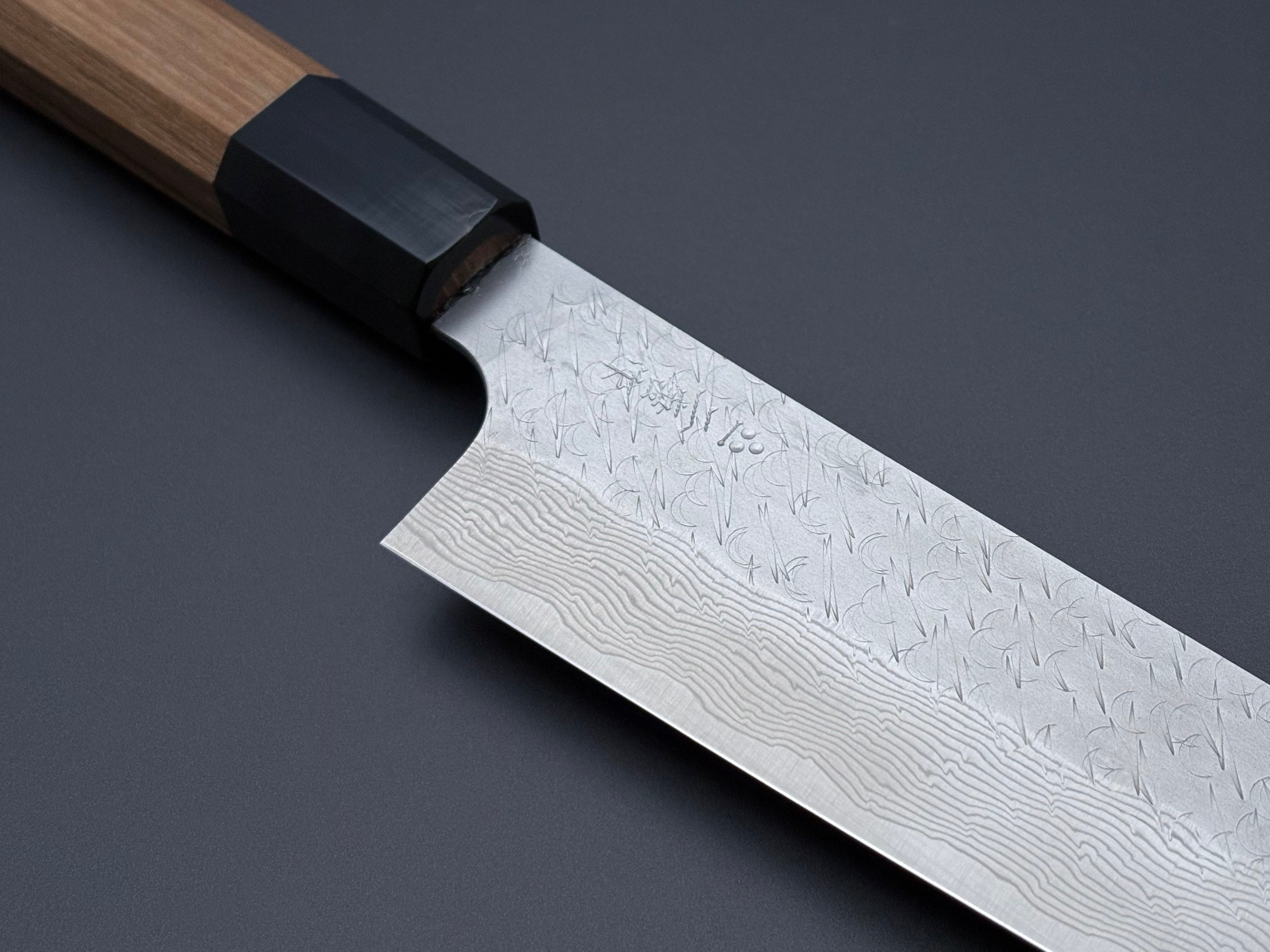 Nigara Hamono SG STRIX Damascus Sujihiki 240mm