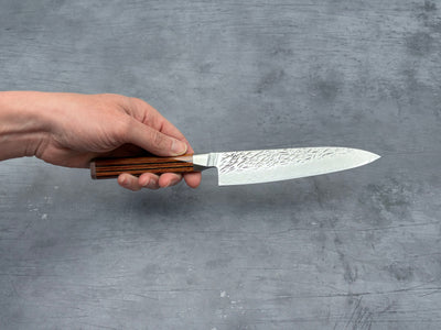 Ono Knife - Suzukaze SG2 Damascus Petty 150mm