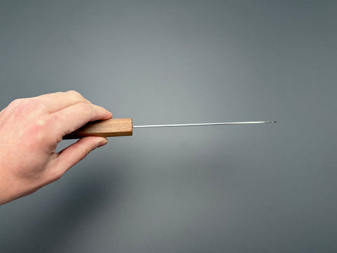 Makoto Kurosaki VG7 Damascus Tsuchime Santoku