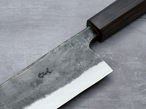 Hatsukokoro Kurogane Blue #2 Kiritsuke Gyuto 210mm