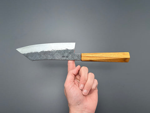 Isamitsu Shirogami #1 Santoku 165mm