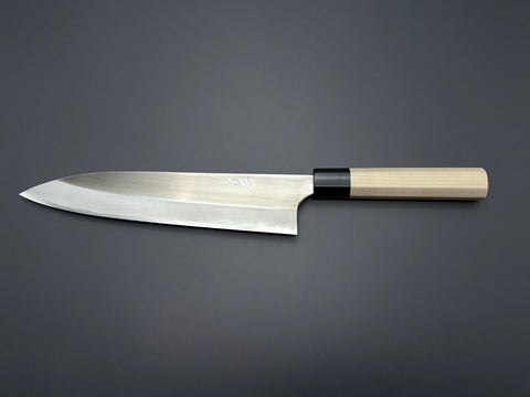 Naoki Mazaki White #2 Migaki Gyuto 240mm