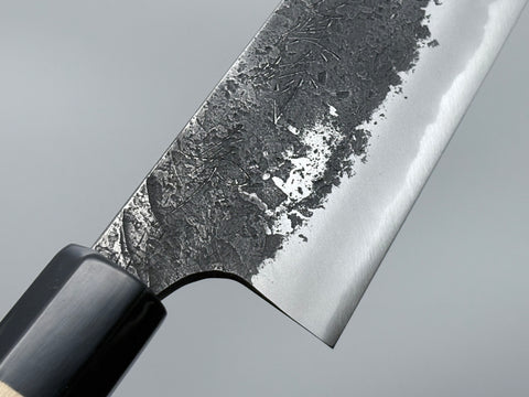 Naoki Mazaki White #2 Kurouchi Nashiji Gyuto 210mm