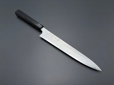 Yauji Yoshihiro Blue #2 Damascus Yanagiba 240mm