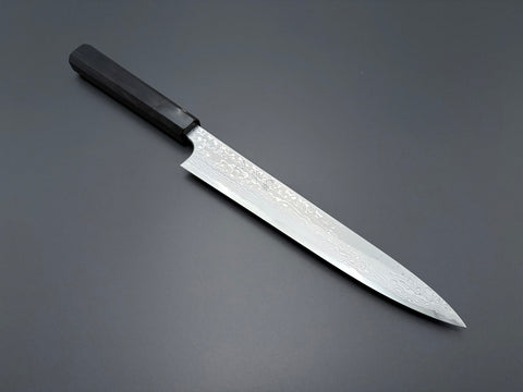 Yauji Yoshihiro Blue #2 Damascus Yanagiba 240mm