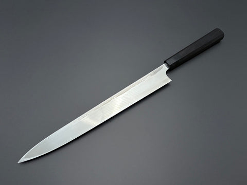 Yauji Yoshihiro Blue #2 Damascus Yanagiba 330mm