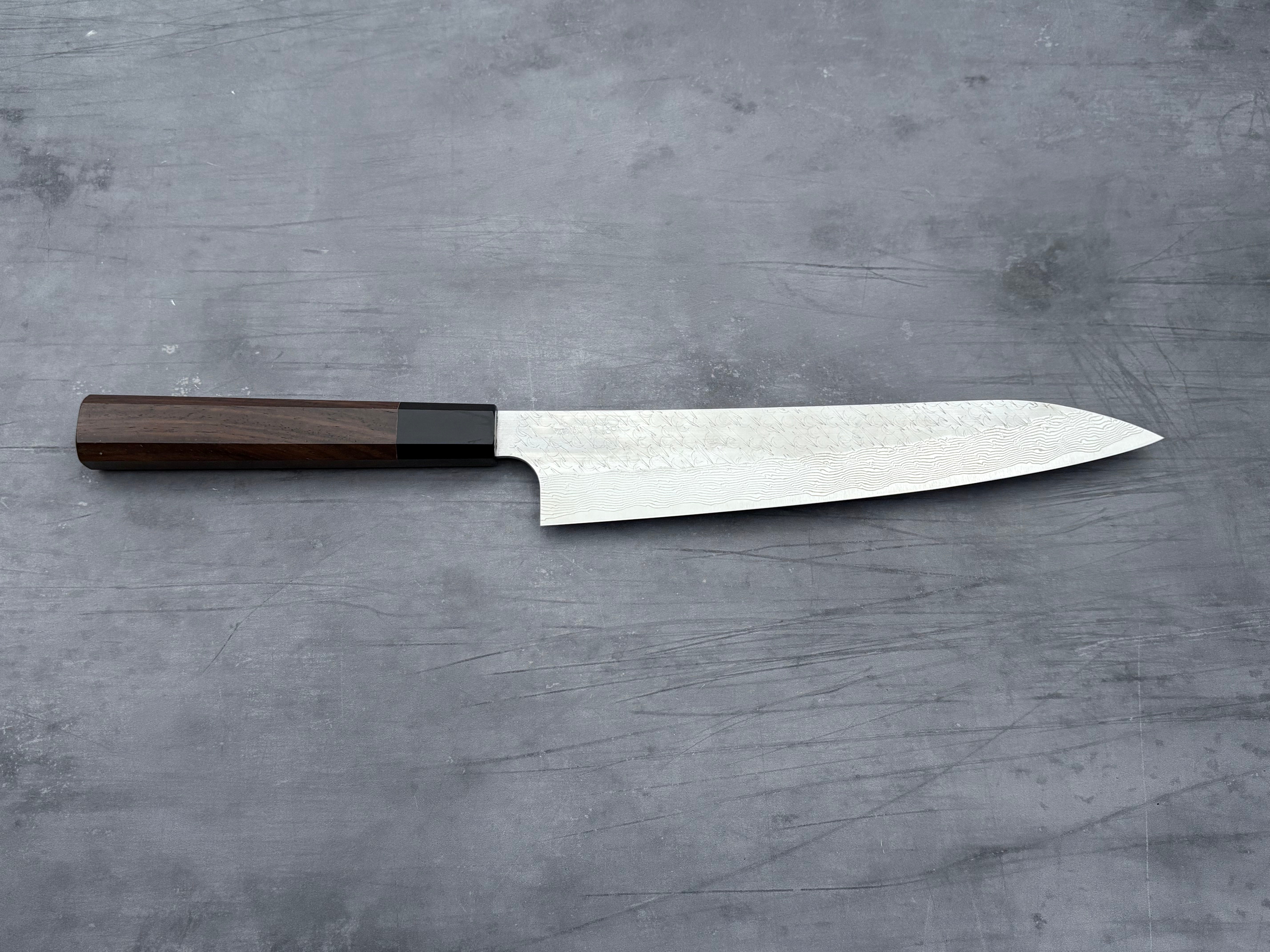 Nigara Hamono SG STRIX Damascus Sujihiki 240mm
