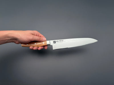 Shimomura Un-Ryu VG10 Damascus Gyuto 210mm