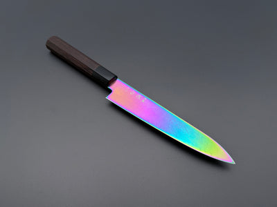 Hatsukokoro Ryuhyo SG2 Rainbow Damascus Petty 150mm