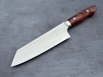 Yoshimi Kato SG2 Tsuchime Bunka with karin wood handle