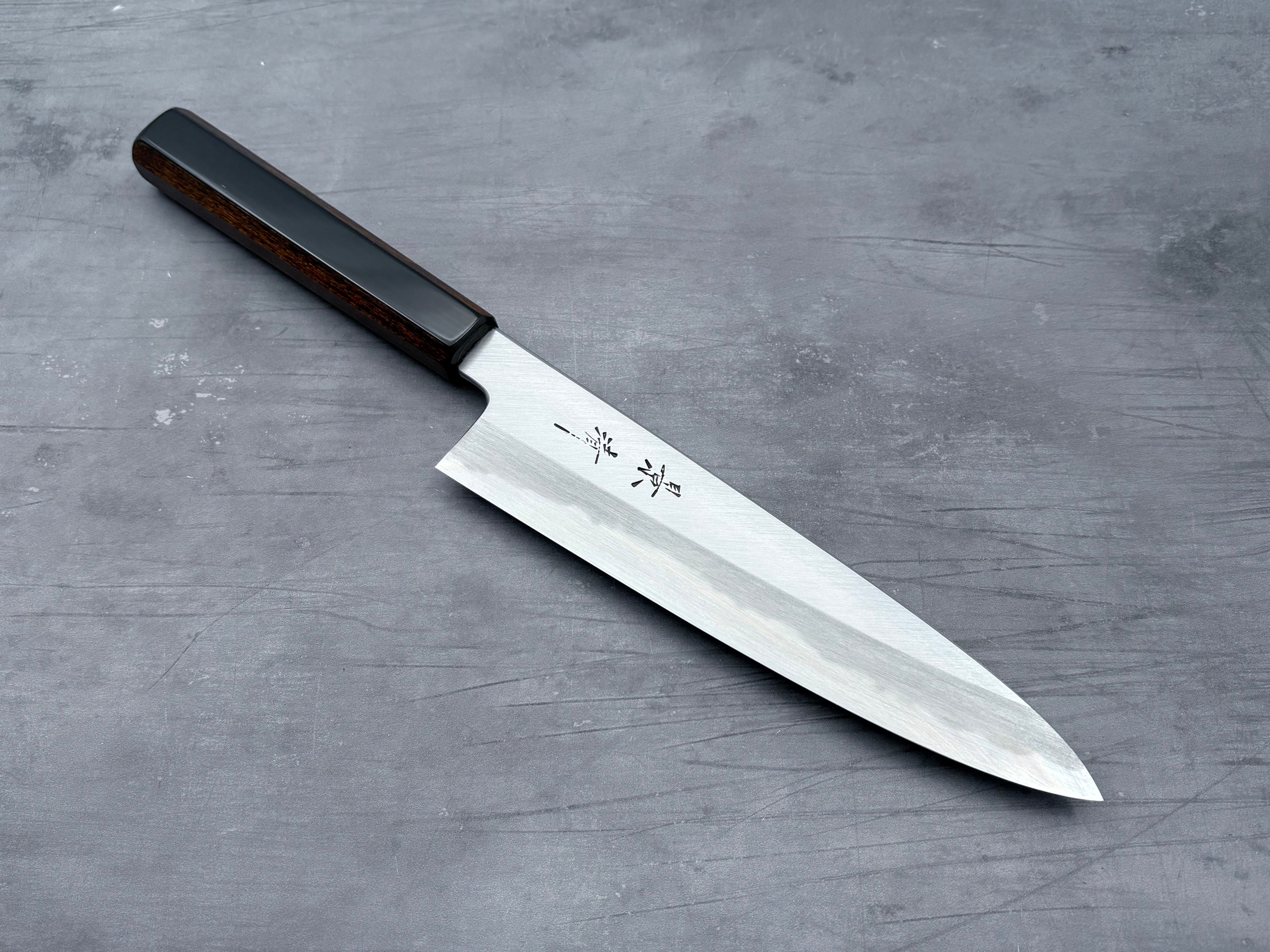Kagekiyo - Blue #1 Gyuto 210mm Kuroro – Cutting Edge Knives