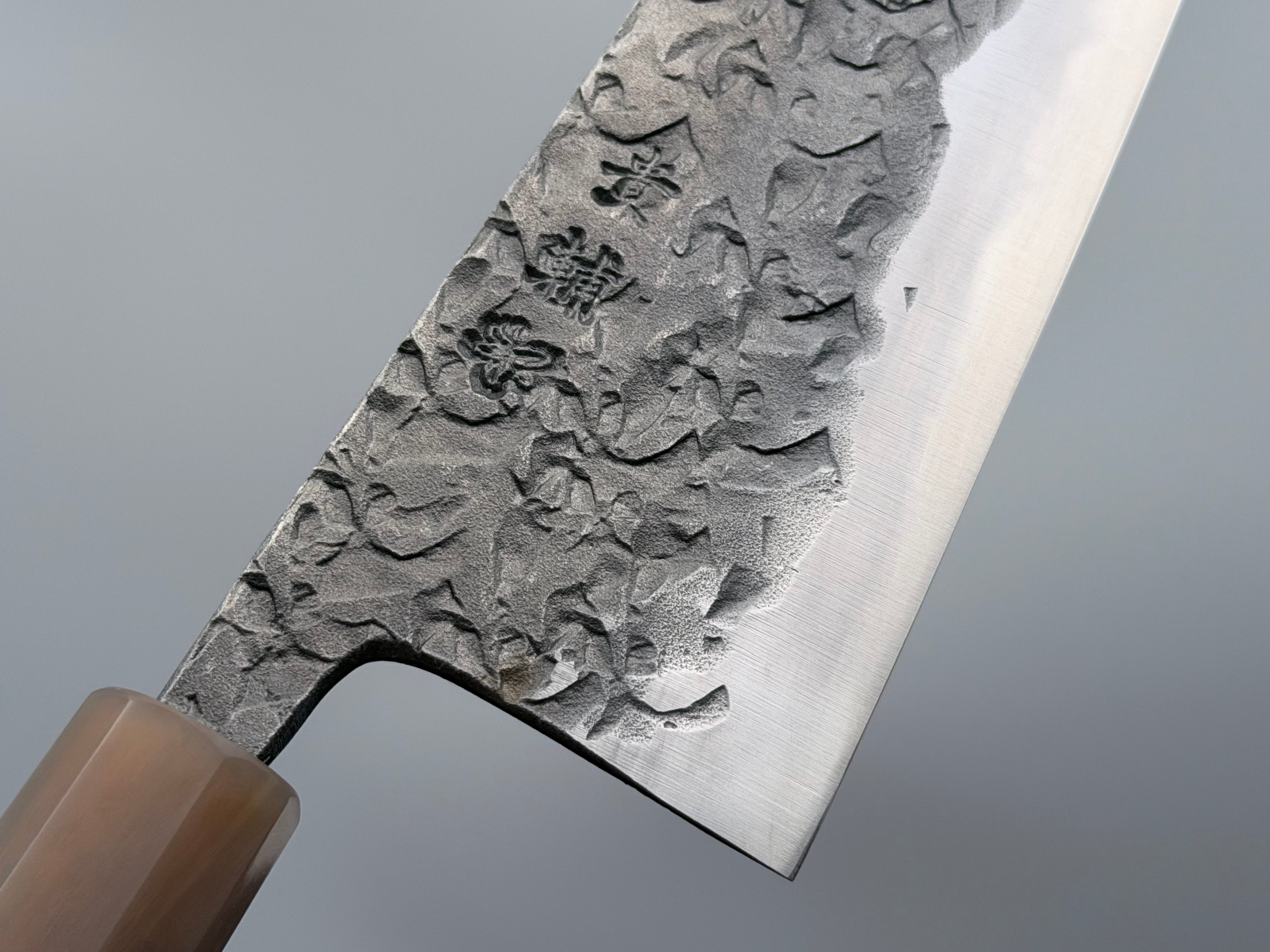 Kisuke Manaka Blue #2 Tsuchime Tetsu Santoku