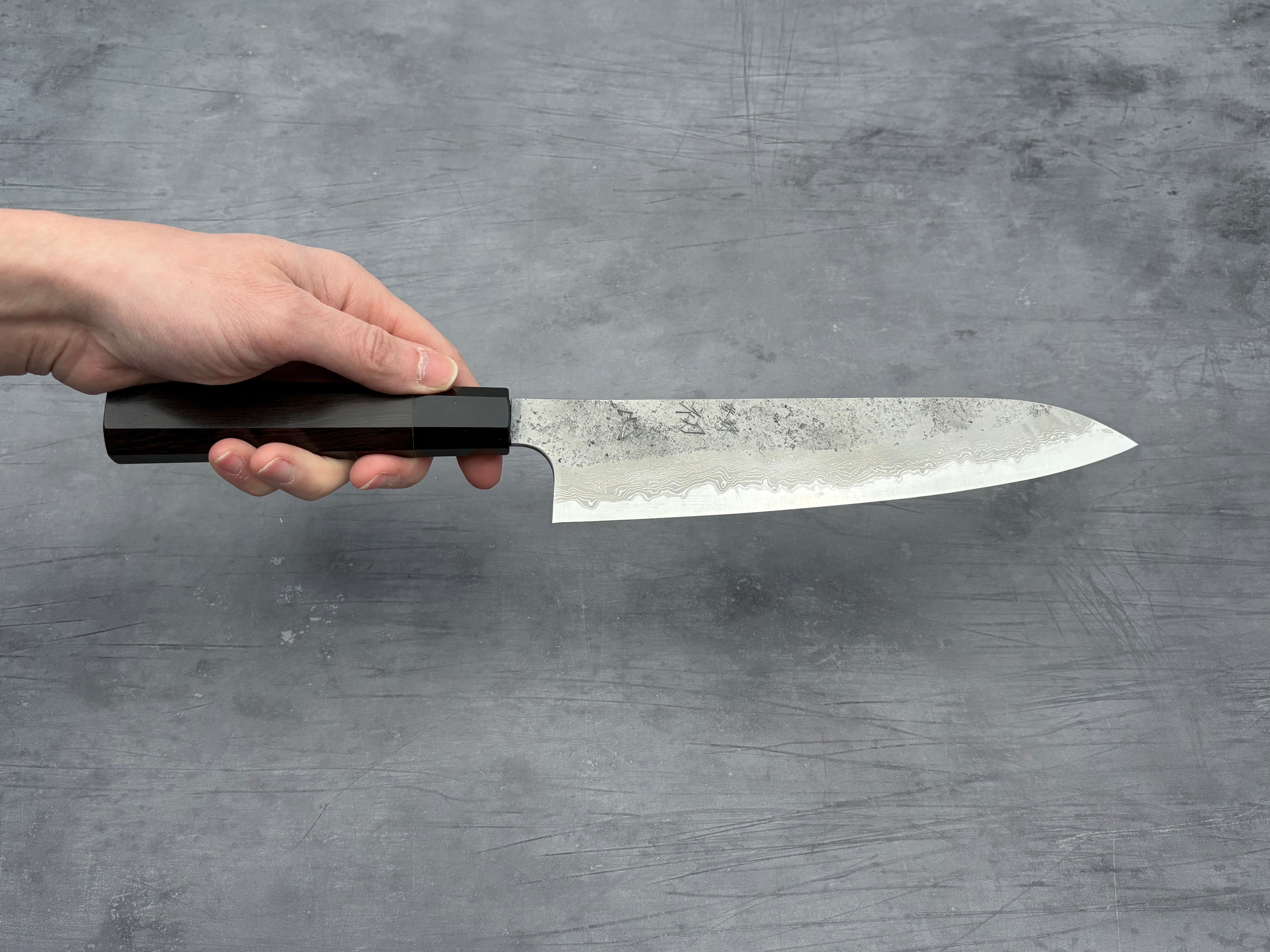 Hatsukokoro Ryusui Blue #2 Damascus Gyuto 240mm