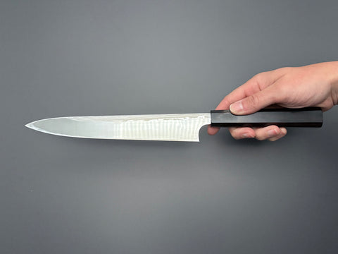 Yauji Yoshihiro Blue #2 Damascus Yanagiba 240mm