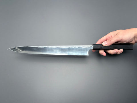 Yauji Yoshihiro Blue #2 Damascus Yanagiba 330mm