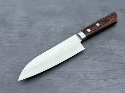 Masutani Hamono V10 Tsuchime Damascus Ko-Santoku