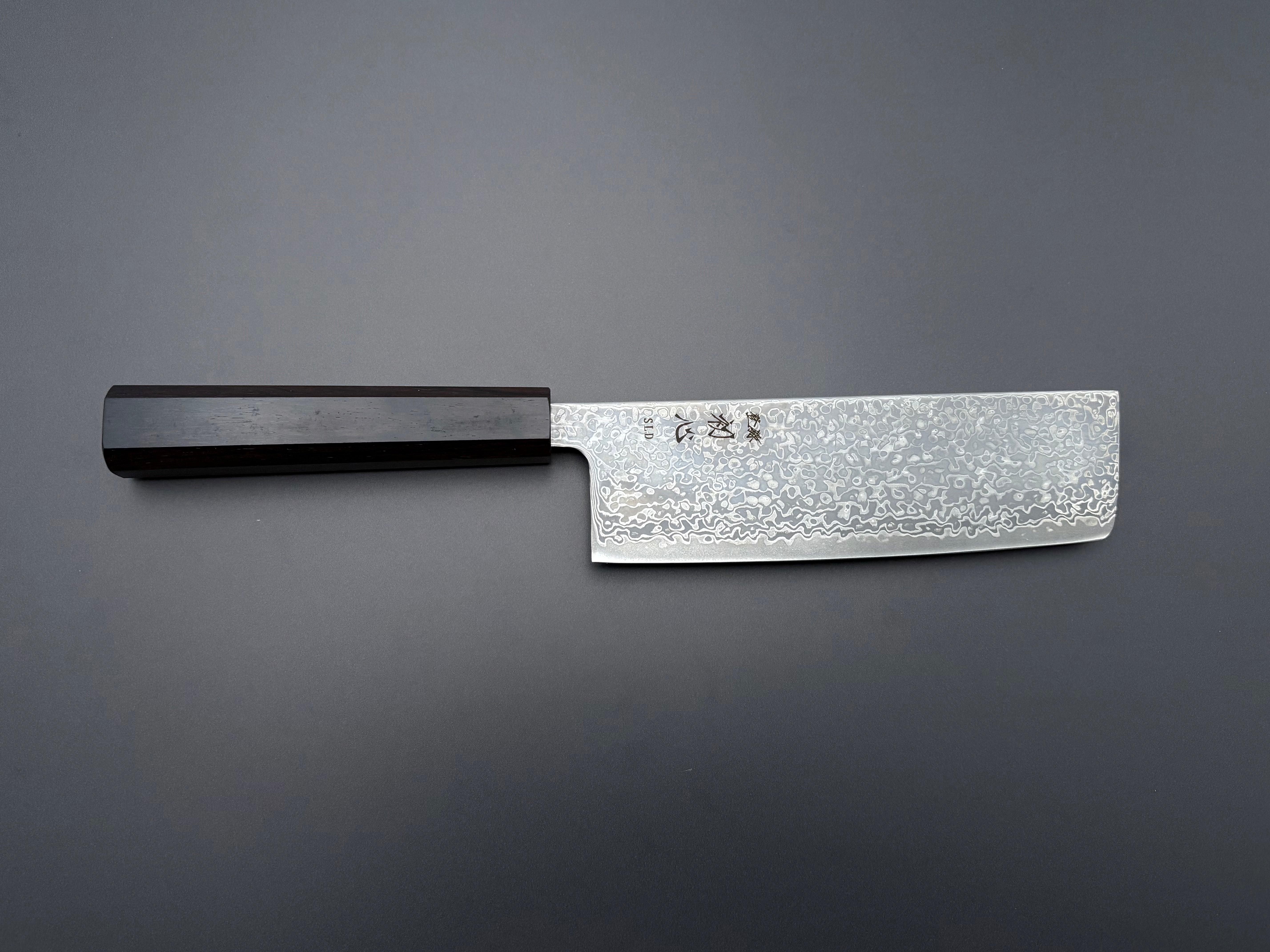 Hatsukokoro Hikari SLD Kurozome Damascus Nakiri