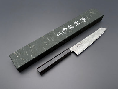 Hatsukokoro Hikari SLD Kurozome Damascus Kiritsuke Sujihiki 205mm