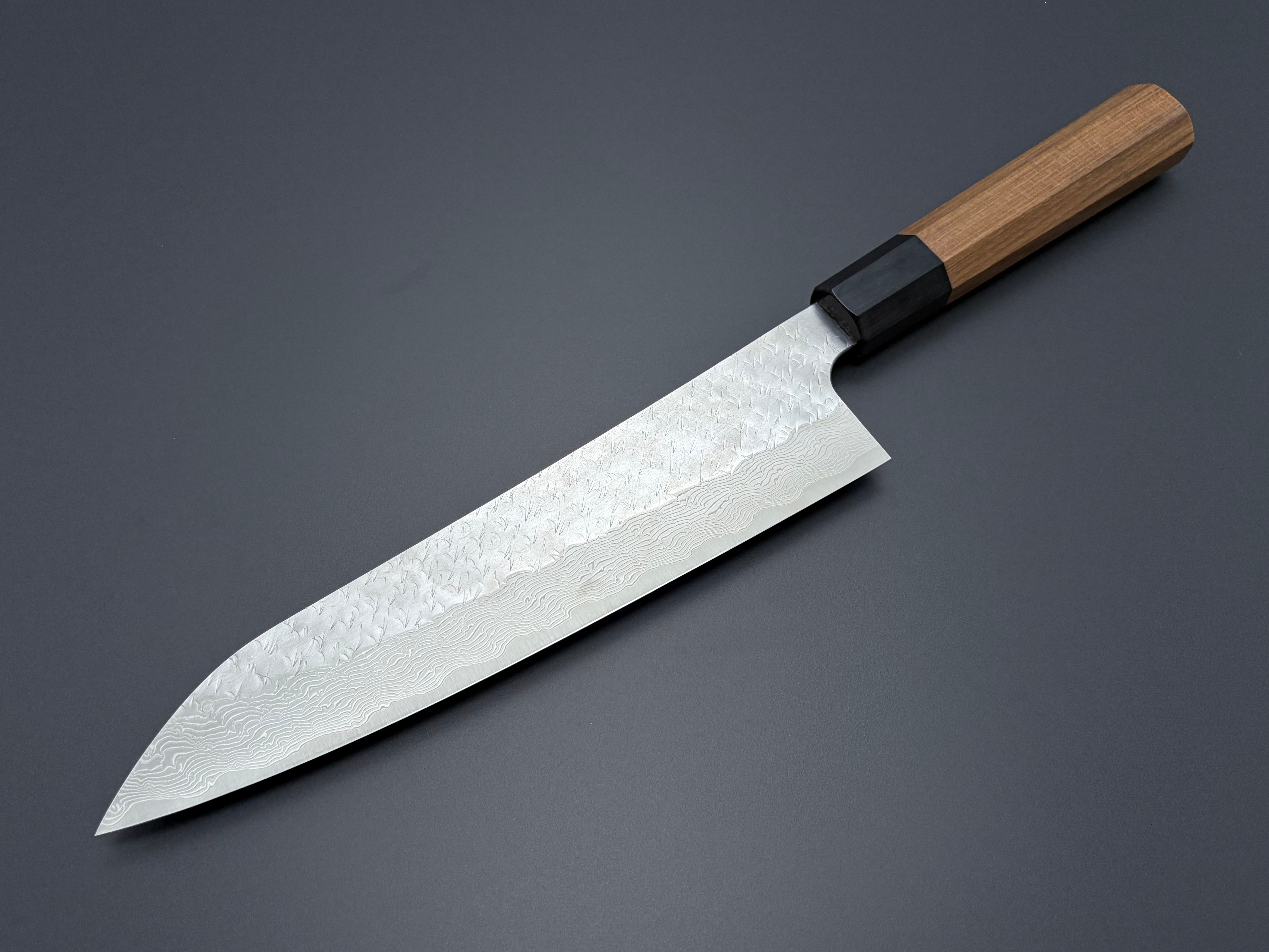 Nigara Hamono SG STRIX Damascus Gyuto 240mm