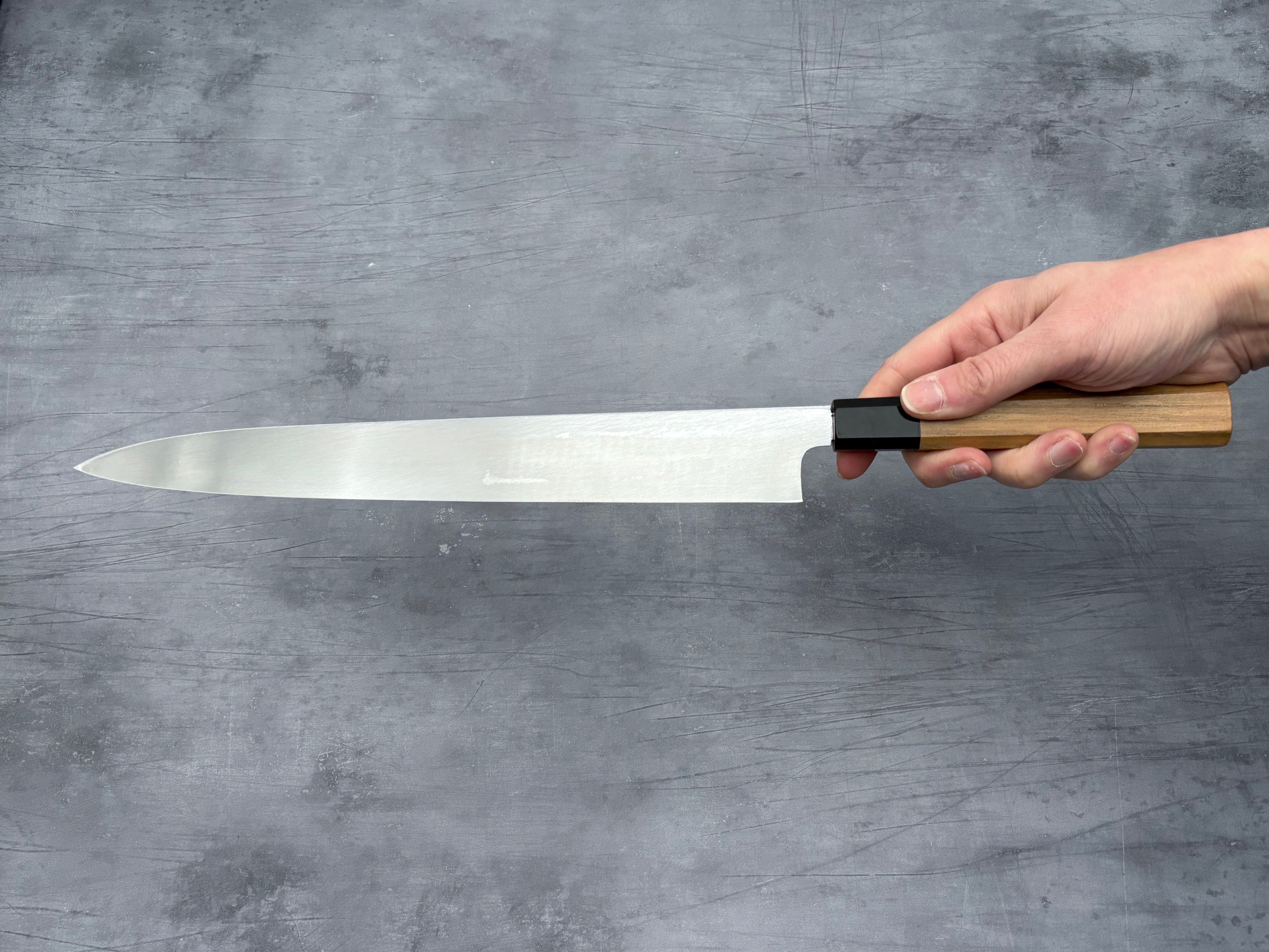Hatsukokoro Blue #2 Kurouchi Yanagiba 330mm