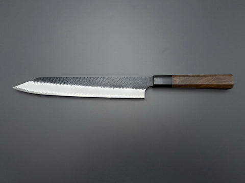Nigara Hamono SG2 Kurouchi Tsuchime Kiritsuke Sujihiki 255mm