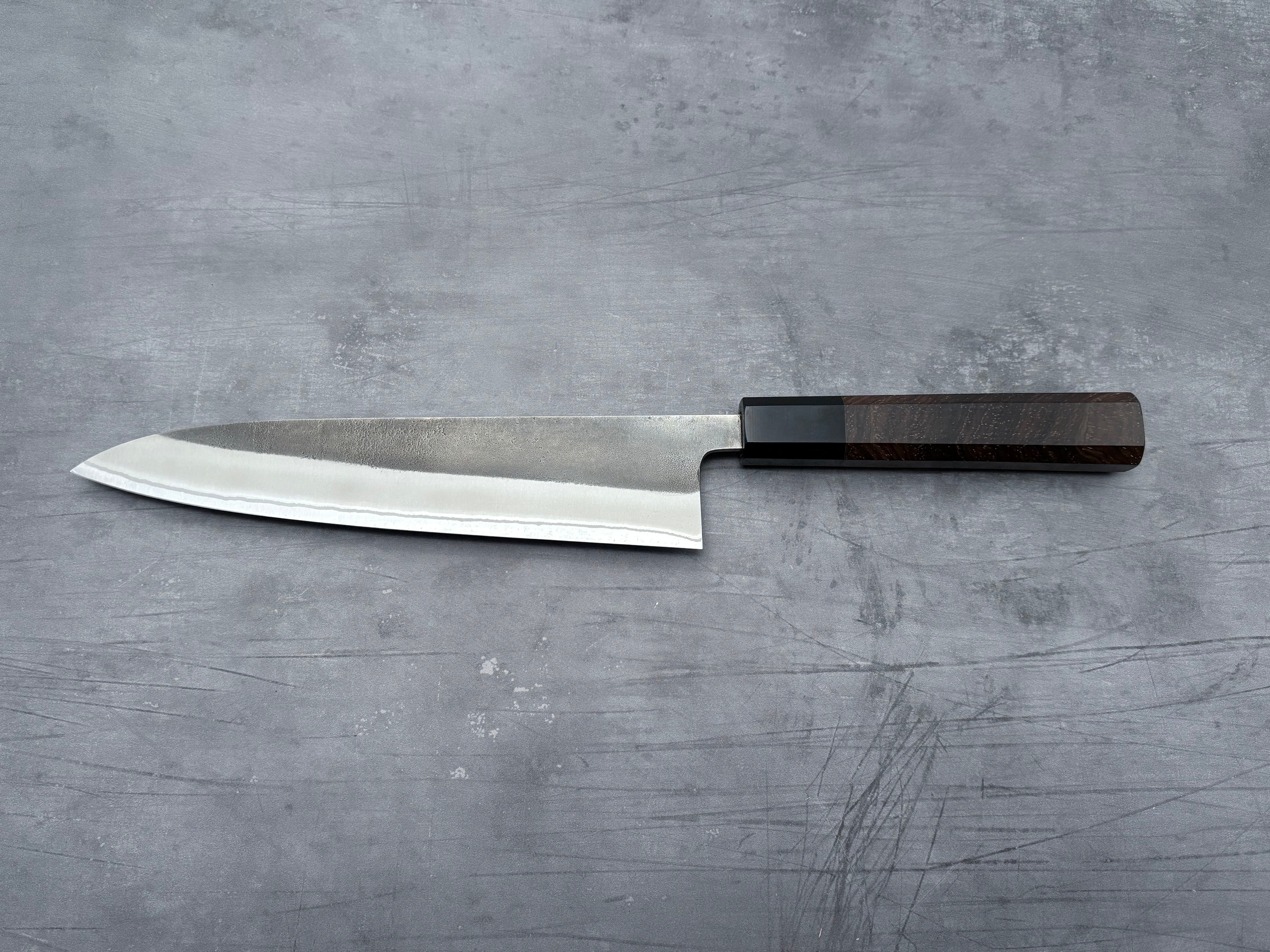 Yoshikane Hamono White #2 Kurouchi Gyuto 210mm