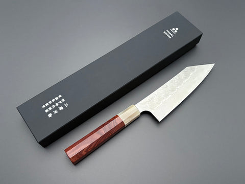 Nigara Hamono SG STRIX Damascus Bunka X Knifehandle37