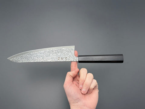 Hatsukokoro Hikari SLD Kurozome Damascus Gyuto 210mm